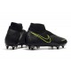 Nike Phantom Vision Elite DF SG-PRO AC Negro Amarillo Fluorescente