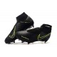 Nike Phantom Vision Elite DF SG-PRO AC Negro Amarillo Fluorescente