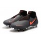 Nike Phantom Vision Elite DF SG-PRO AC Gris Oscuro Mango Brillante Negro