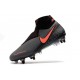 Nike Phantom Vision Elite DF SG-PRO AC Gris Oscuro Mango Brillante Negro