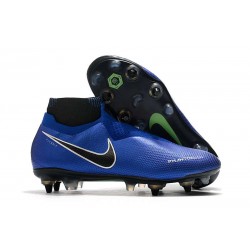 Nike Phantom Vision Elite DF SG-PRO AC Hombres -Azul Cromo Blanco