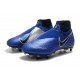 Nike Phantom Vision Elite DF SG-PRO AC Hombres -Azul Cromo Blanco