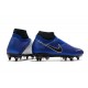 Nike Phantom Vision Elite DF SG-PRO AC Hombres -Azul Cromo Blanco