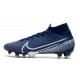 Nike Botas de Fútbol Mercurial Superfly 7 Elite FG Azul Blanco