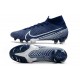 Nike Botas de Fútbol Mercurial Superfly 7 Elite FG Azul Blanco