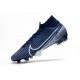 Nike Botas de Fútbol Mercurial Superfly 7 Elite FG Azul Blanco