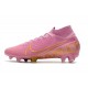 Nike Botas de Fútbol Mercurial Superfly 7 Elite FG Rosa Oro