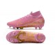 Nike Botas de Fútbol Mercurial Superfly 7 Elite FG Rosa Oro