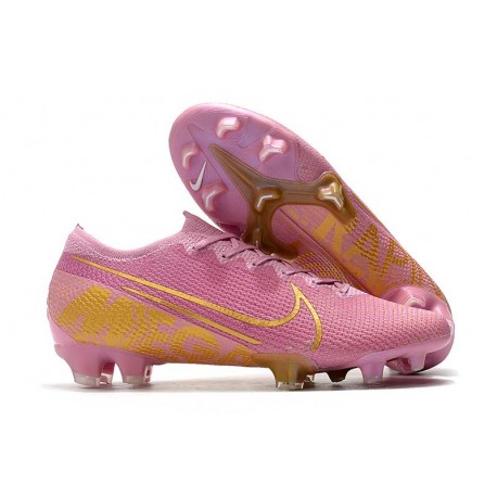 Nike Mercurial Vapor 13 Elite FG Botas - Rosa Oro