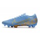 Zapatilla Nike Mercurial Vapor XIII Elite FG ACC Azul Oro