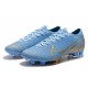 Zapatilla Nike Mercurial Vapor XIII Elite FG ACC Azul Oro