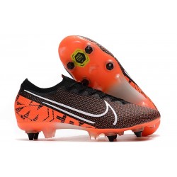 Nike Mercurial Vapor XIII Elite SG-Pro ACC Negro Blanco Hyper Crimson