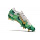 Nike Mercurial Vapor XIII Elite SG-Pro ACC Mbappe Gris Dorado Verde