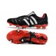 Adidas Predator Mania FG Predator Tacos de Futbol - Negro Rojo Blanco