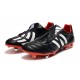 Adidas Predator Mania FG Predator Tacos de Futbol - Negro Rojo Blanco