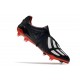 Adidas Predator Mania FG Predator Tacos de Futbol - Negro Rojo Blanco