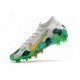 Nike Mercurial Superfly VII Elite AG-Pro Mbappe Gris Dorado Verde