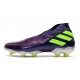 Zapatos de Fútbol adidas Nemeziz 19+ FG Violeta Verde