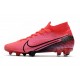 Nike Botas de Fútbol Mercurial Superfly 7 Elite FG Láser Crimson Negro