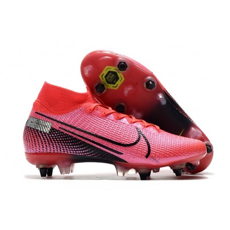 Nike Mercurial Superfly 7 Elite SG-Pro Anti-Clog Láser Crimson Negro