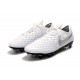 Nike Zapatilla Tiempo Legend 8 Elite SG-Pro AC Blanco Platino