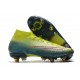 Nike Mercurial Superfly 7 Elite SG-Pro Anti-Clog Lemon Venom Negro Verde