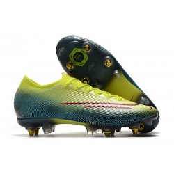 Nike Mercurial Vapor XIII Elite SG-Pro ACC Lemon Venom Negro Verde