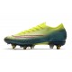 Nike Mercurial Vapor XIII Elite SG-Pro ACC Lemon Venom Negro Verde