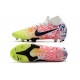 Nike Neymar Mercurial Superfly 7 Elite FG Blanco Negro Azul Racer Volt
