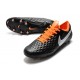 Bota de Fútbol Nike Tiempo Legend VIII Elite FG Negro Naranja Blanco