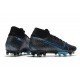 Zapatos Nike Mercurial Superfly VII Elite AG-Pro Negro Azul