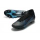 Zapatos Nike Mercurial Superfly VII Elite AG-Pro Negro Azul
