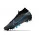 Zapatos Nike Mercurial Superfly VII Elite AG-Pro Negro Azul