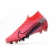 Zapatos Nike Mercurial Superfly VII Elite AG-Pro Láser Crimson Negro