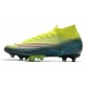 Zapatos Nike Mercurial Superfly VII Elite AG-Pro Lemon Venom Negro Verde