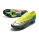 Zapatos Nike Mercurial Vapor XIII Elite AG-PRO Lemon Venom Negro Verde
