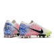 Neymar Nike Mercurial Vapor XIII Elite AG-PRO Blanco Negro Azul Volt