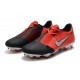 Bota de Fútbol Nike Phantom Venom Elite FG -Láser Crimson Plata Negro