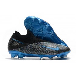 Nike Phantom Vision 2 Elite Dynamic Fit FG Negro Azul Láser Antracita