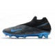 Nike Phantom Vision 2 Elite Dynamic Fit FG Negro Azul Láser Antracita