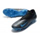 Nike Phantom Vision 2 Elite Dynamic Fit FG Negro Azul Láser Antracita