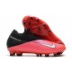 Nike Phantom Vision 2 Elite Dynamic Fit FG Laser Crimson Plata Negro