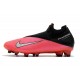 Nike Phantom Vision 2 Elite Dynamic Fit FG Laser Crimson Plata Negro