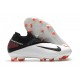 Nike Phantom Vision 2 Elite Dynamic Fit FG Blanco Negro Laser Crimson