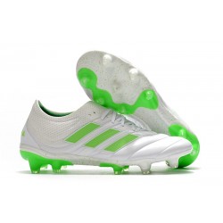 Zapatillas de Futbol adidas Copa 19.1 FG Blanco Negro Verde