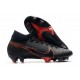 Tacos de Futbol Nike Mercurial Superfly VII Elite FG Negro Rosso