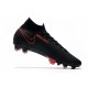 Tacos de Futbol Nike Mercurial Superfly VII Elite FG Negro Rosso