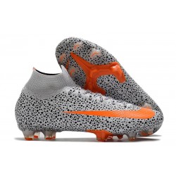 Nike Mercurial Superfly VII Elite CR7 FG Blanco Total Naranja Negro