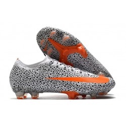 Nike Mercurial Vapor XIII Elite CR7 FG ACC Blanco Total Naranja Negro