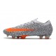 Nike Mercurial Vapor XIII Elite CR7 FG ACC Blanco Total Naranja Negro